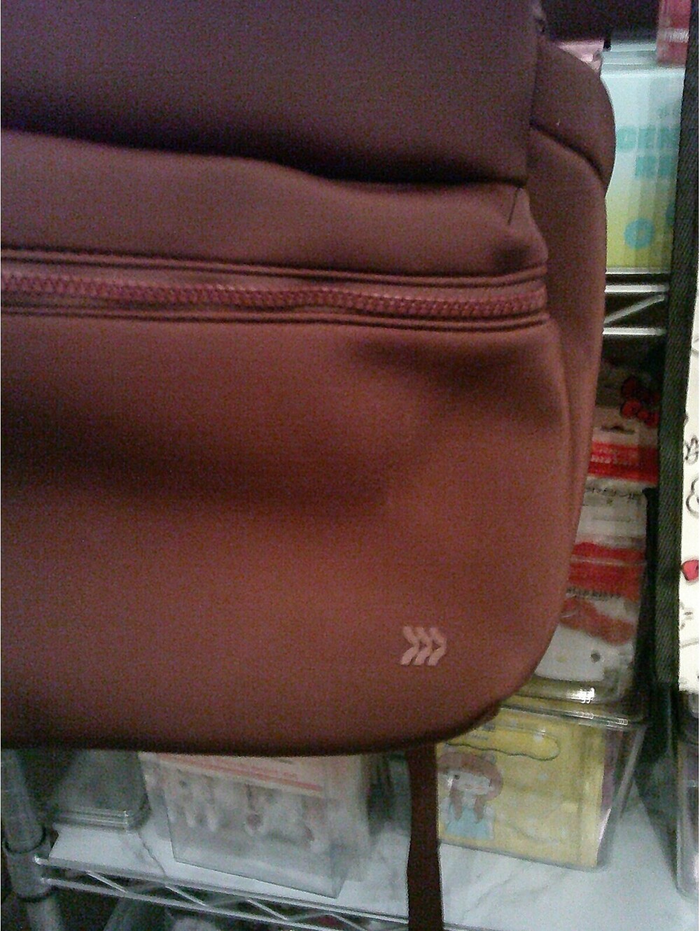 All In Motion Maroon Soft Shell Backpack - Picture 2 of 7